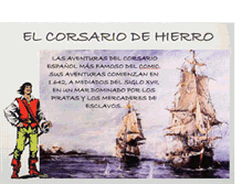 Tablet Screenshot of elcorsariodehierro.blogspot.com