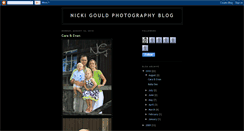 Desktop Screenshot of nickigouldphotography.blogspot.com