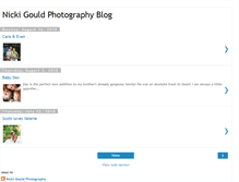 Tablet Screenshot of nickigouldphotography.blogspot.com