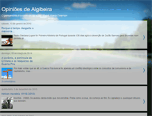 Tablet Screenshot of opinioesdealgibeira.blogspot.com