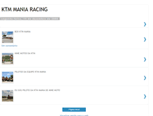 Tablet Screenshot of ktmmaniaracing.blogspot.com