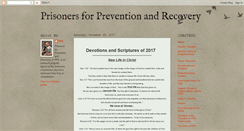 Desktop Screenshot of prisonersforprevention.blogspot.com