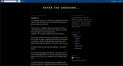 Desktop Screenshot of entertheunknown17.blogspot.com