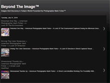 Tablet Screenshot of markfisherphotography.blogspot.com