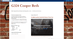 Desktop Screenshot of g324bethcooper.blogspot.com