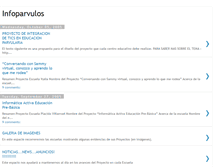 Tablet Screenshot of infoparvulos.blogspot.com