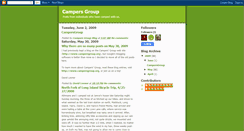 Desktop Screenshot of campersgroup.blogspot.com