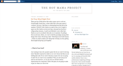 Desktop Screenshot of hotmamaproject.blogspot.com