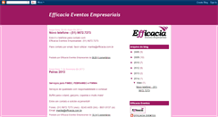 Desktop Screenshot of efficaciaeventos.blogspot.com