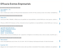 Tablet Screenshot of efficaciaeventos.blogspot.com