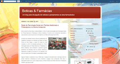 Desktop Screenshot of boticasefarmacias.blogspot.com