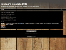 Tablet Screenshot of expoagrogoiatuba.blogspot.com
