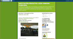 Desktop Screenshot of iereintliceoconcejomunicipal.blogspot.com