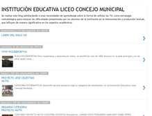 Tablet Screenshot of iereintliceoconcejomunicipal.blogspot.com