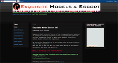 Desktop Screenshot of modelescort247.blogspot.com