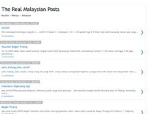 Tablet Screenshot of malaysianposts.blogspot.com