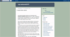 Desktop Screenshot of cipy-aktorek3075.blogspot.com