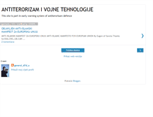 Tablet Screenshot of antiterorizam.blogspot.com