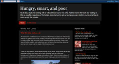 Desktop Screenshot of hungrysmartandpoor.blogspot.com