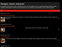 Tablet Screenshot of hungrysmartandpoor.blogspot.com