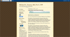 Desktop Screenshot of mgjenson.blogspot.com