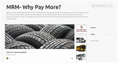 Desktop Screenshot of mrmtyres.blogspot.com