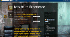 Desktop Screenshot of belsmaltaexperience.blogspot.com