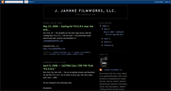 Desktop Screenshot of jahnkefilms.blogspot.com