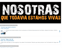 Tablet Screenshot of nosotrasquetodavia.blogspot.com