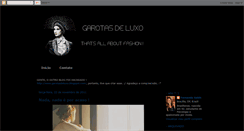 Desktop Screenshot of garotassdeluxo.blogspot.com