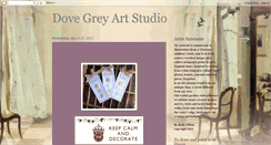 Desktop Screenshot of dovegreystudio.blogspot.com