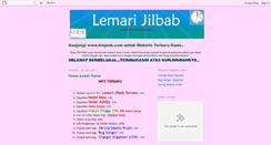 Desktop Screenshot of lemarijilbab.blogspot.com