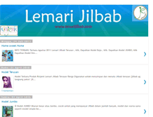 Tablet Screenshot of lemarijilbab.blogspot.com