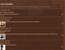 Tablet Screenshot of ericdrobile.blogspot.com