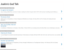 Tablet Screenshot of godtalk-joakim.blogspot.com