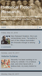 Mobile Screenshot of historicalfictionresearch.blogspot.com