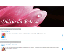 Tablet Screenshot of diariodabelezavirtual.blogspot.com