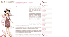 Desktop Screenshot of lanecessaire.blogspot.com