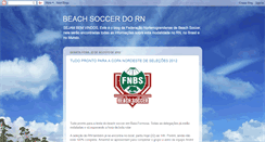 Desktop Screenshot of beachsoccerdorn.blogspot.com