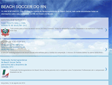 Tablet Screenshot of beachsoccerdorn.blogspot.com