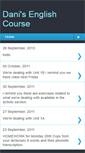 Mobile Screenshot of dani-englishcourse.blogspot.com