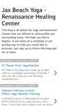 Mobile Screenshot of jaxbeachyoga.blogspot.com