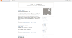 Desktop Screenshot of lisainlondon.blogspot.com
