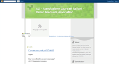 Desktop Screenshot of laureati.blogspot.com