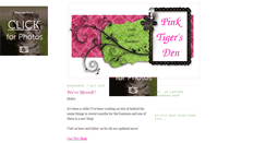 Desktop Screenshot of pinktigersden.blogspot.com