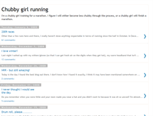 Tablet Screenshot of chubbygirlrunning.blogspot.com