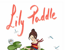 Tablet Screenshot of lilypaddle.blogspot.com