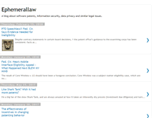 Tablet Screenshot of ephemerallaw.blogspot.com