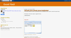 Desktop Screenshot of facilexcel.blogspot.com