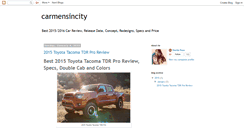 Desktop Screenshot of carmensincity.blogspot.com